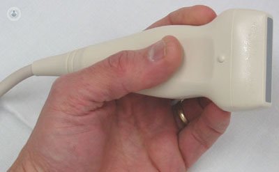 Doppler ultrasound transabdominal