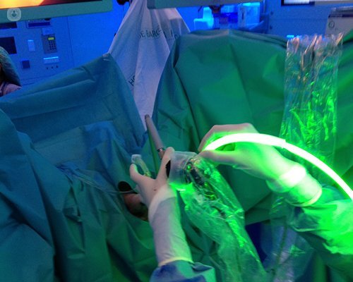 Зеленый лазерное лечение