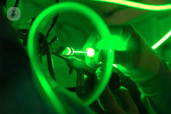 Láser verde para operar la próstata