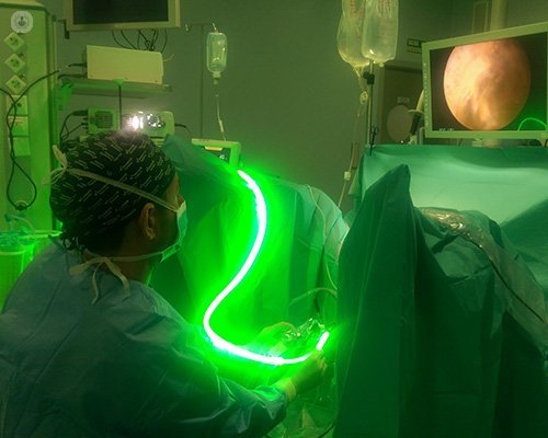 Ventajas del láser verde en Urología