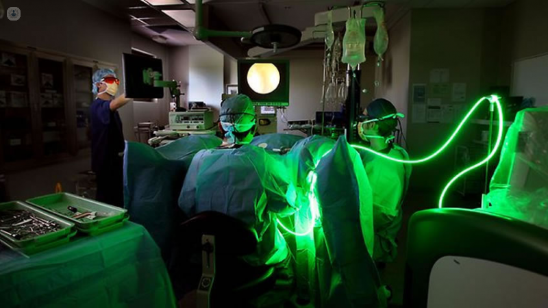 Láser verde para la cirugía de próstata | Top Doctors